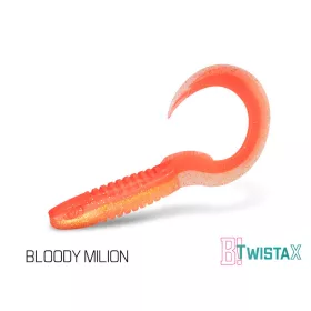   Delphin TwistaX Eeltail UVs - Bloedige Miljoen 15cm Plastic Aas 5 stuks