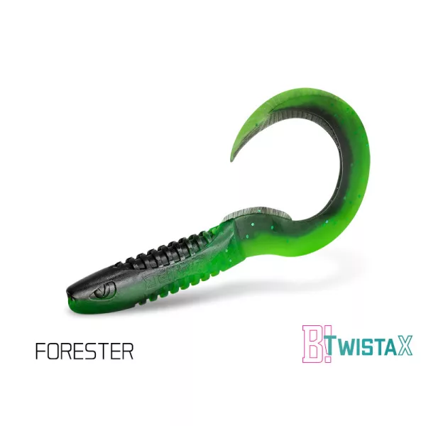 Delphin TwistaX Eeltail UVs - Forester 15cm Plastic Aas 5 stuks