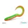 Delphin TwistaX Eeltail UVs - Disco 6cm Plastic Aas 5 stuks