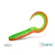 Delphin TwistaX Eeltail UVs - Disco 6cm Plastic Aas 5 stuks