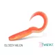 Delphin TwistaX Eeltail UVs - Bloedige Miljoen 6cm Plastic Aas 5 stuks