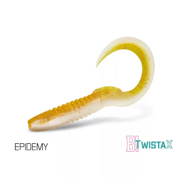 Delphin TwistaX Eeltail UVs - Epidemie 6cm Plastic Aas 5 stuks