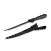 Delphin Trix Fileermes met beschermhoes, Lemmet 17,5cm