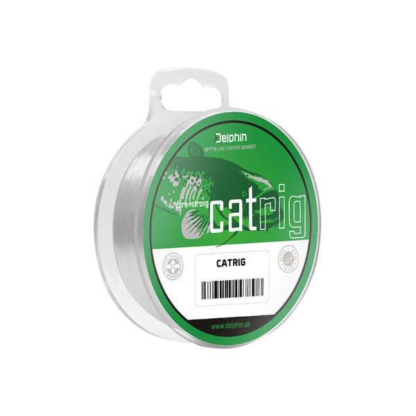 Delphin CatRIG transp. 0,60mm 35m Monofil onderlijn