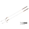 Delphin THE END Boilie Rig Geknoopte Haak 20cm/25lbs/#8