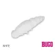 Delphin Bugo Kaas 4cm 15db White Plastic Kunstaas
