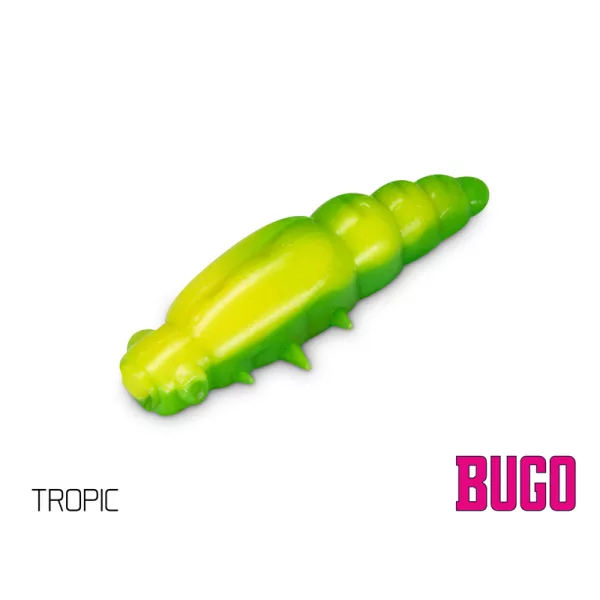 Delphin Bugo Kaas 4cm 15db Tropic Plastic Kunstaas