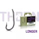 Delphin Thorn Longer 11x 8 Oog, Gehaakte Karperhaak 11st