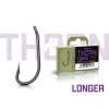 Delphin Thorn Longer 11x4 Oog, Gehaakte Karperhaak 11st
