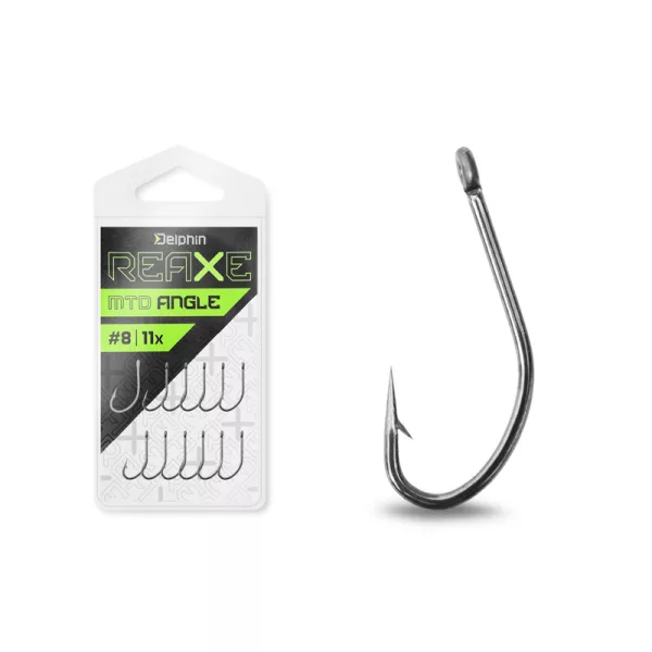 Delphin Reaxe MTD Angle Oog-, Baardige Feederhaak #12 11st