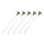 Delphin Classa Tent Haringen Set 20cm 5 stuks