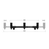 Delphin FlexiMag Buzz Verstelbare 3-Hengels Buzz Bar XL