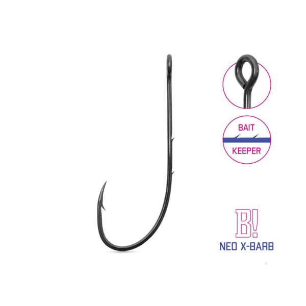 Delphin B! Neo X-Barb 1 Oog, Baard Cheburashka Haak 10st