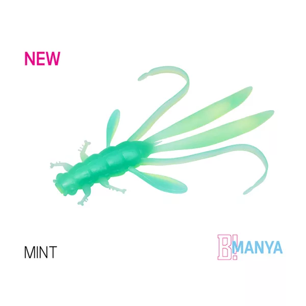 Delphin Manya UVs Nimf Mint 10,5cm Kunststof Aas 5st