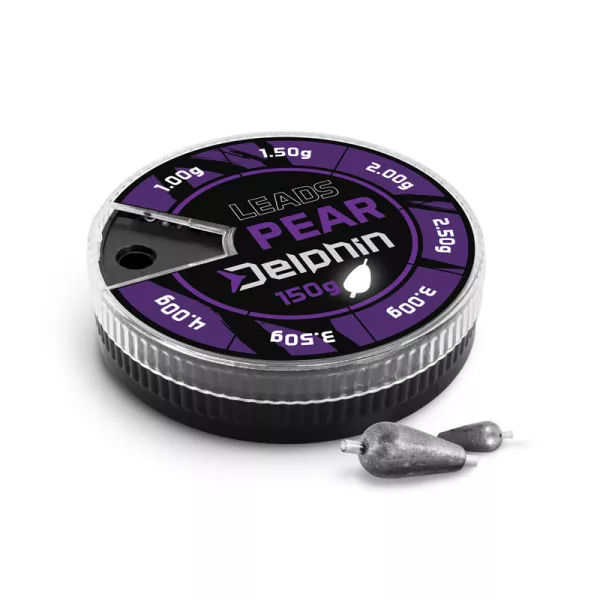 Delphin Leads Peergewicht Set 1,0-4,0gr 150gr