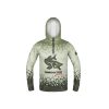 Delphin UV Armor 50+ Predator Hoodie met lange mouwen 3XL