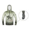 Delphin UV Armor 50+ Predator Hoodie met lange mouwen 3XL
