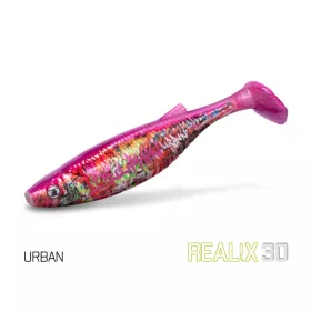 Delphin Realix 3D Urban 13cm Rubbervisje 2st