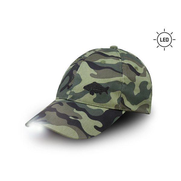 Delphin OutLine Camo LED Baseballpet