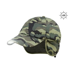 Delphin OutLine Camo Winter LED Baseballpet