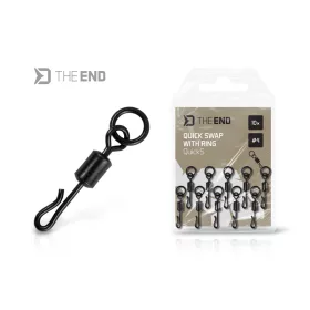 Delphin The End QuickS 4 Snelsluiting met ring 10 stuks