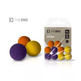 Delphin TheEnd Gemengde Kleuren 15mm Zig Rig 10 stuks