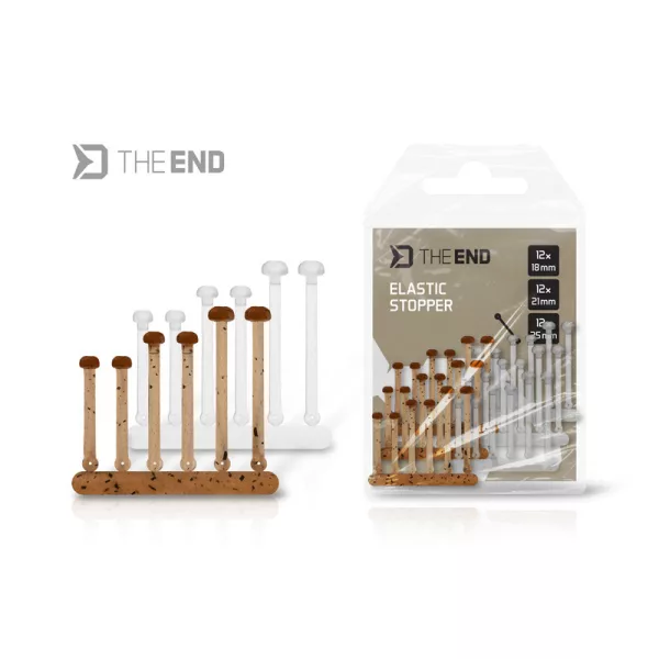 Delphin The End Flexibele Stopper in meerdere maten en kleuren 36 stuks