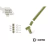 Delphin sCamo HeavyC + Swivel + Tube Set 5 stuks