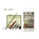 Delphin sCamo Total Carp Karper Onderlijn Set 10 stuks