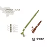 Delphin sCamo Total Carp Karper Onderlijn Set 10 stuks