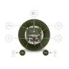 Delphin Ventix Ventilator met Verlichting 4400mAh