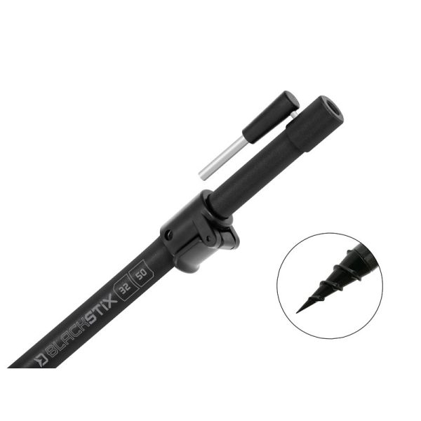 Delphin BlackStix Grondsteun 32-50cm