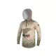 Delphin UV Armor 50+ Trout Kapucnis Hosszúujjú Póló L