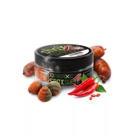  Delphin D Snax Shell 14mm Frankfurter Worst - Chili Oplosbare Wafters 30gr