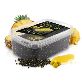   Delphin Reaxe Ready&Go Kukorica-Ananász Pellet Box 400gr + 120ml Booster és 10mm Wafters