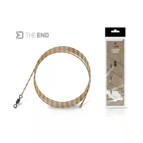 Delphin The End Leadcore + Swivel 1,0m Előke Készlet 3db