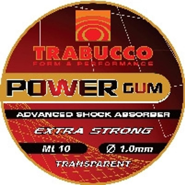 Trabucco Power Gum 1.3 10m, krachtgummi