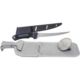 Visreinigingsplank met gratis Outdoor Fileermes