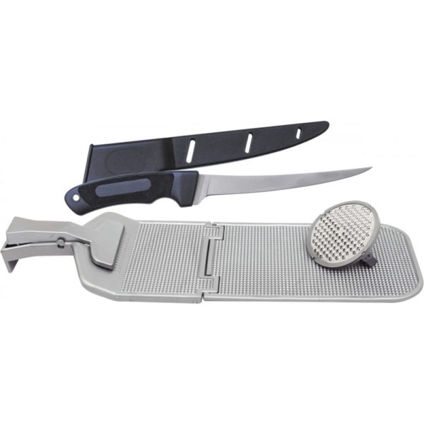 Visreinigingsplank met gratis Outdoor Fileermes