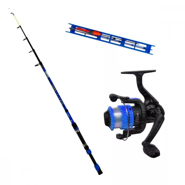 Kamasaki Junior Set Met zakhengel 2.1m