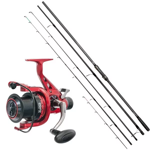 Carp Expert Double Tip 3,6m Hengel en Uni Runner Molen Set