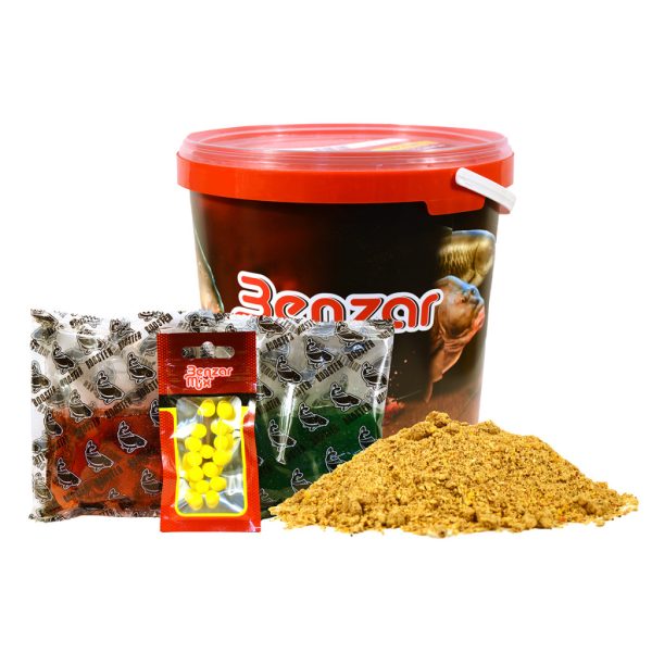 Benzar Mix Instant Groundbait Mix Karper Emmer Grondvoer met Aas 3kg