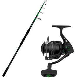   Maver Force Carp Tele 3,60m 3,0lbs Telescopische Hengel + Maver Dragon 6000 Feeder Molen