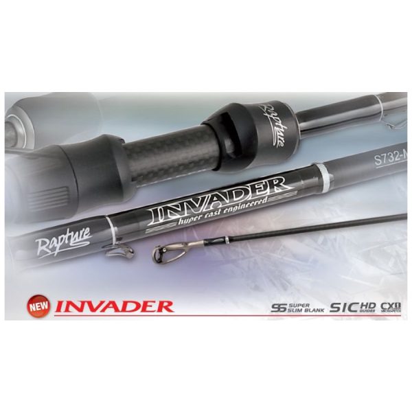 Rapture Invader S762M 2,29m 3-15gr 2-delige Spinhengel