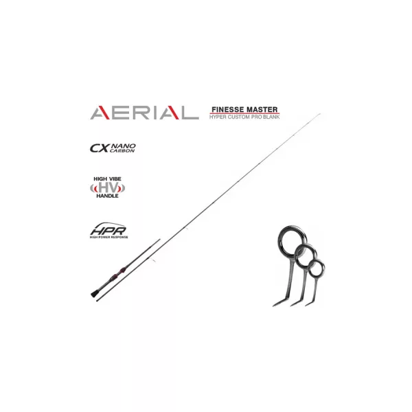 Rapture Aerial 1,8m 0,5-7gr 1+1-delige Spinhengel