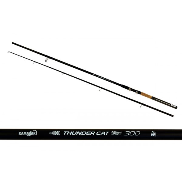 Kamasaki Thunder Cat Hengel 3,00m 120-200gr 2-delige Meervalhengel
