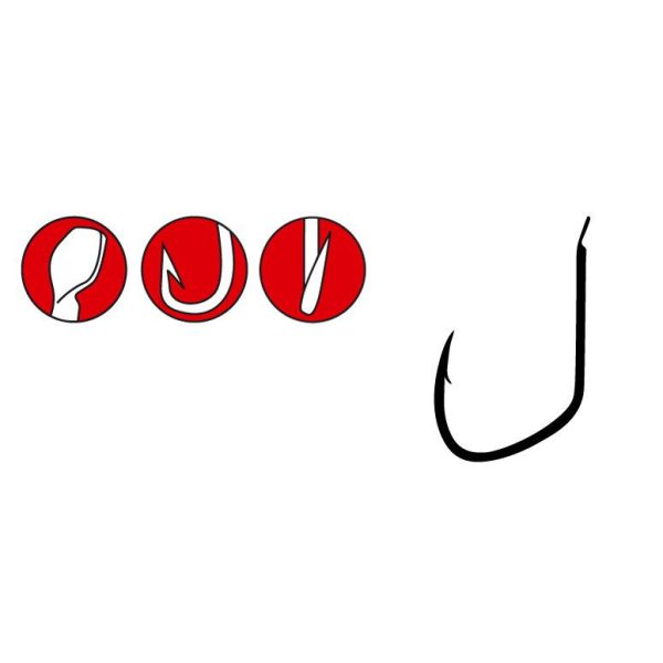 Gamakatsu LS-2210B Hooks Bronze #12 haak