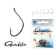 Gamakatsu LS-5314N/010 Zilver 10 10 stuks/verpakking Met oog Met weerhaak Feeder haak