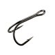 Gamakatsu Preda Double 21 Hooks Black Dubbele haak met oog en weerhaak #8