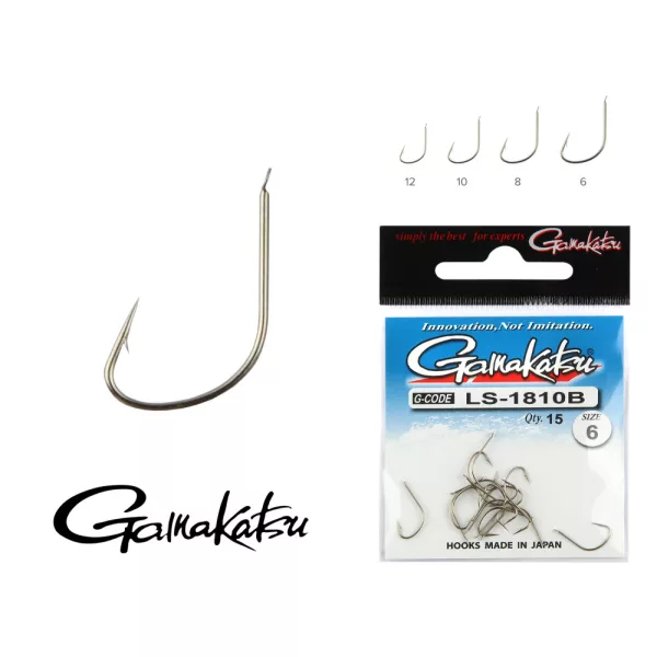 Gamakatsu LS-1310B/016 N/L Brons 16 19stuks/verpakking Schoep Met weerhaak Feederhaak